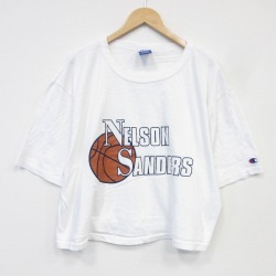 チャンピオン 90s 半袖Tシャツ バスケットボール ホワイト メンズXL相当 | 古着