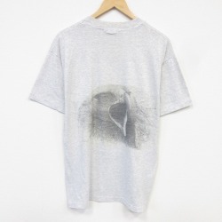 ヘインズ 90s 半袖Tシャツ 鳥 グレー メンズXL相当 | 古着
