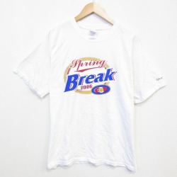 00s 半袖Tシャツ Break ホワイト メンズL相当 | 古着