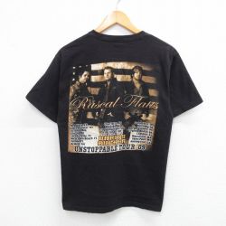 00s 半袖Tシャツ ラスカルフラッツ ブラック M | 古着