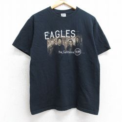 00s 半袖Tシャツ イーグルスプリント ブラック M | 古着