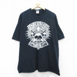 00s 半袖Tシャツ アドレナリンモブプリント ブラック XL | 古着