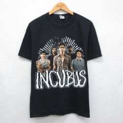 インキュバス 00s 半袖Tシャツ インキュバスプリント ブラック メンズXL相当 | 古着