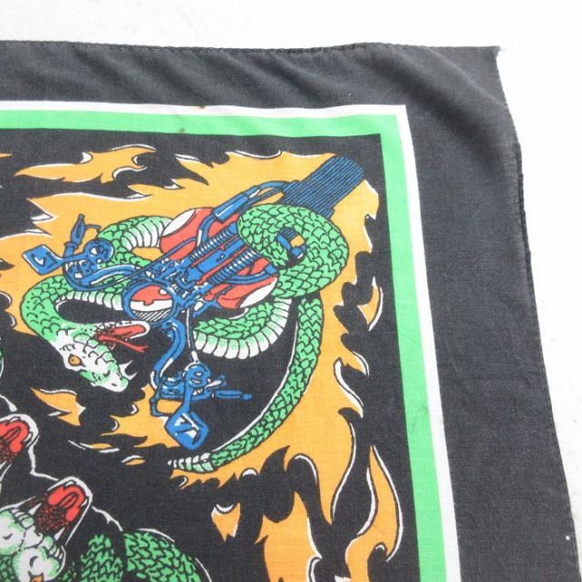 古着通販 中古 ハーレーダビッドソン バンダナ 90年代 90s ビッグロゴ
