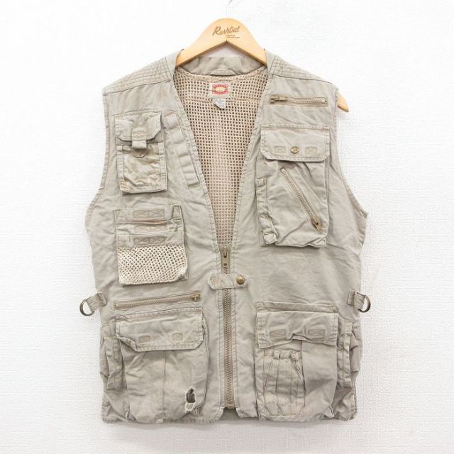 古着通販 M☆古着 バナナリパブリック ブランド フィッシング ベスト