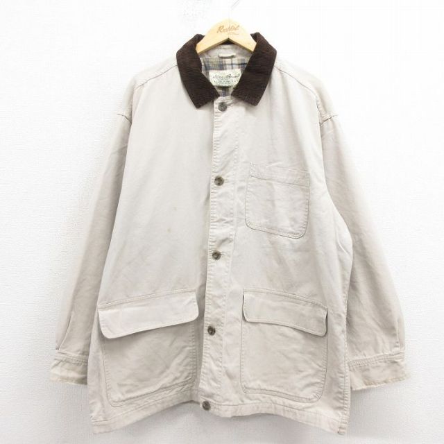 【50%OFF】エディーバウアー 00s カバーオール カーキ XL | 古着