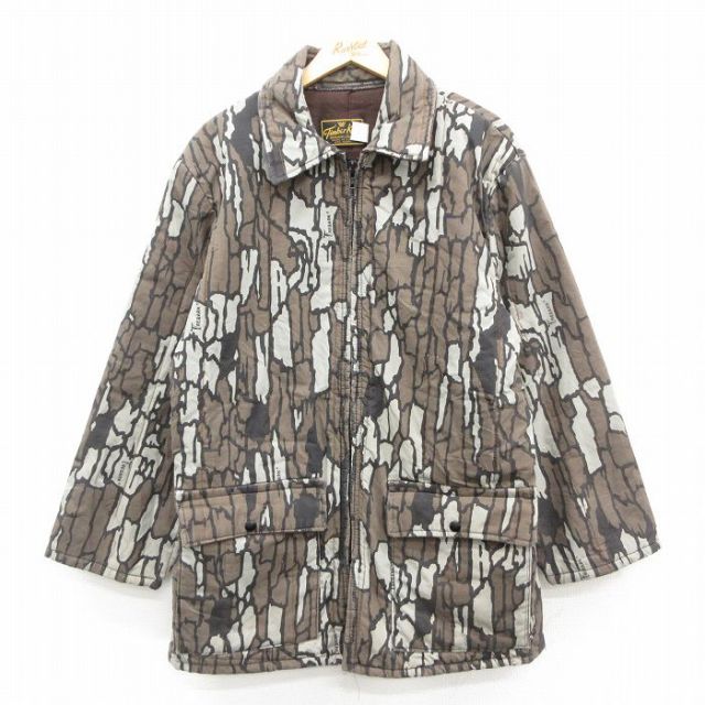 【50%OFF】ハンティング 90s ジャケット TREBARK グレー XL | 古着