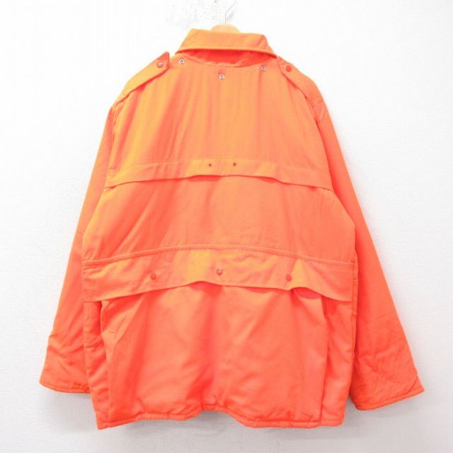 古着通販 XL☆古着 長袖 ハンティング ジャケット メンズ 80年代 80s