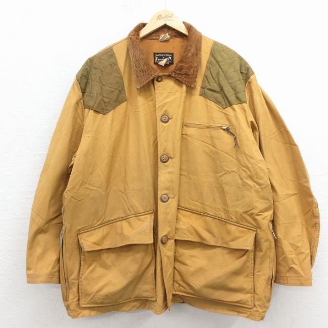 BROWNING 80s ハンティングジャケット ダック地 ベージュ XL | 古着