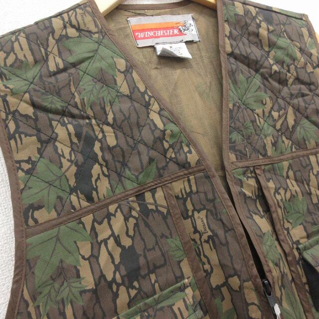 古着通販 L☆古着 WINCHESTER ハンティング ベスト メンズ 90年代 90s