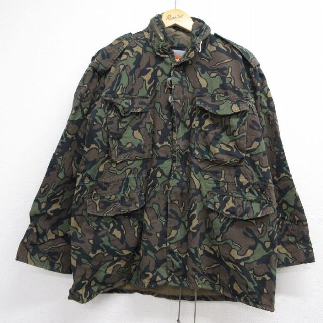 古着通販 XL☆古着 BROWNING 長袖 ハンティング ジャケット メンズ 80