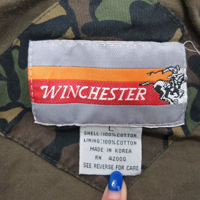 古着通販 XL☆古着 WINCHSTER 長袖 ハンティング ジャケット メンズ 90