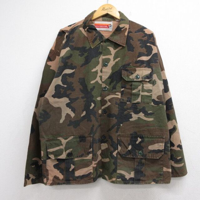 古着通販 XL☆古着 BROWNING 長袖 ハンティング ジャケット メンズ 80