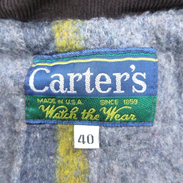 古着通販 L☆古着 CARTER'S 長袖 カバーオール メンズ 80年代 80s