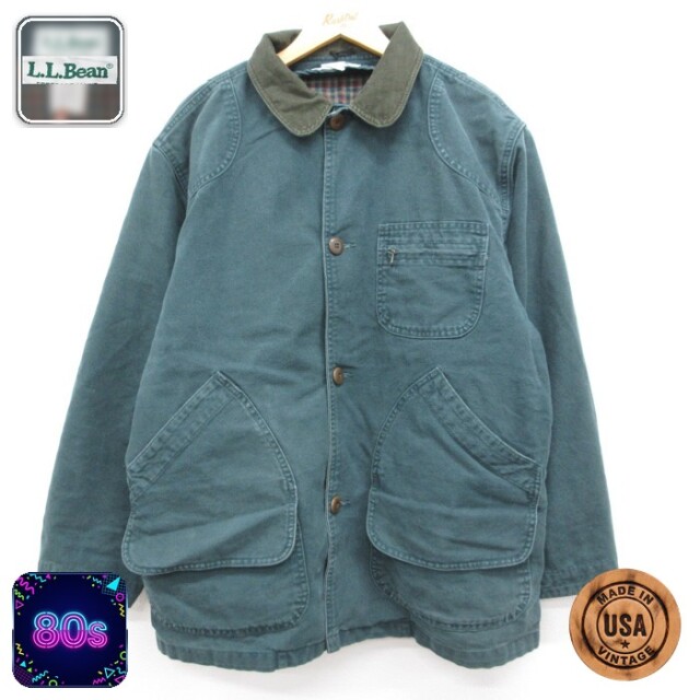 古着通販 XL☆古着 L.L.Bean エルエルビーン 長袖 カバーオール メンズ