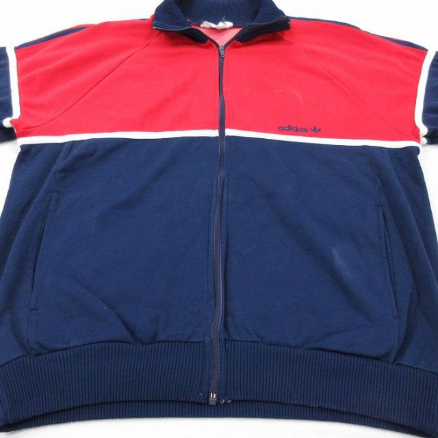 古着通販 L☆古着 アディダス adidas 長袖 ジャージ メンズ 80年代 80s