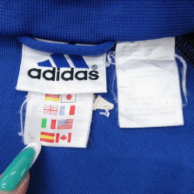古着通販 XL☆古着 アディダス adidas 長袖 ジャージ メンズ 90年代