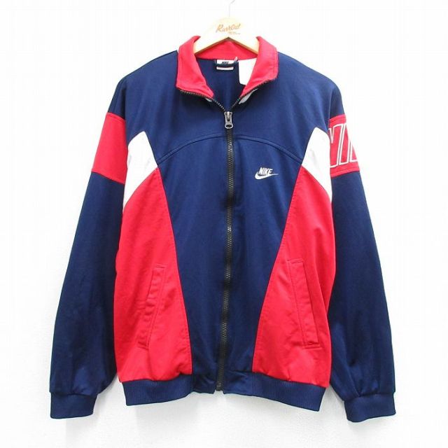 古着通販 L☆古着 ナイキ NIKE 長袖 ジャージ メンズ 90年代 90s