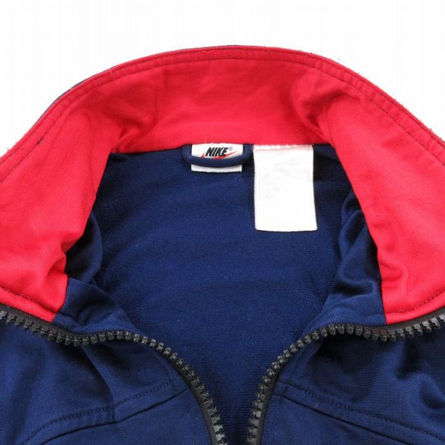 Nike 長袖ジャージ 青 赤 古着通販 L☆古着 ナイキ NIKE 長袖 ジャージ メンズ 90年代 90s
