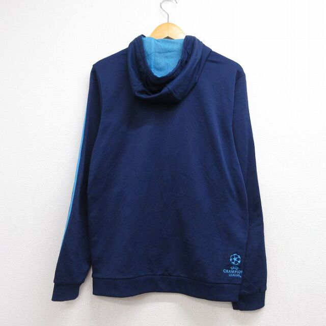  アディダス ネイビー 長袖 ジャージ M 古着通販 M☆古着 アディダス adidas 長袖 ジャージ パーカー メンズ