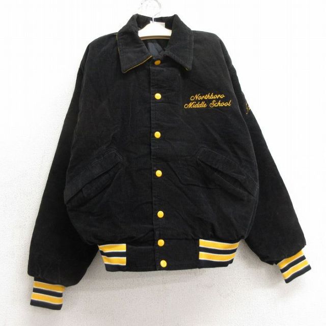 古着通販 古着 長袖 コーデュロイ ジャケット スタジャン キッズ