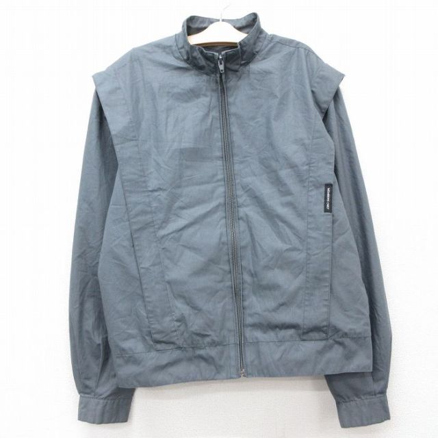 古着 メンバーズオンリー 長袖 ジャケット キッズ ボーイズ 子供服 90年代 90s グレー 25jan07