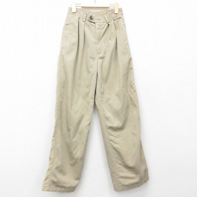 古着 Liz パンツ キッズ ボーイズ 子供服 80年代 80s USA製 タロン ベージュ カーキ 25jun03
