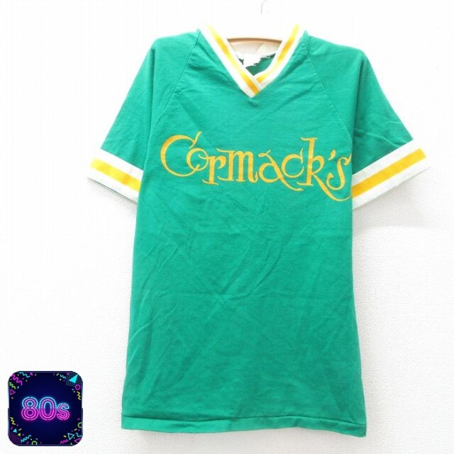 【50%OFF】Cormacks 80s 半袖Tシャツ ラグラン グリーン キッズ | 古着