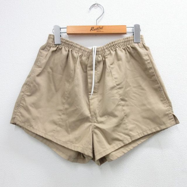古着 リーバイス Levis ショート パンツ ショーツ メンズ 80年代 80s USA製 ベージュ カーキ 【spe】 25aug06
