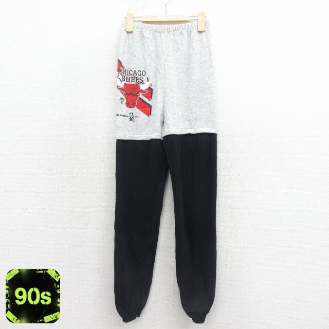 【50%OFF】NBA シカゴブルズ スウェット パンツ バスケットボール グレー キッズ | 古着