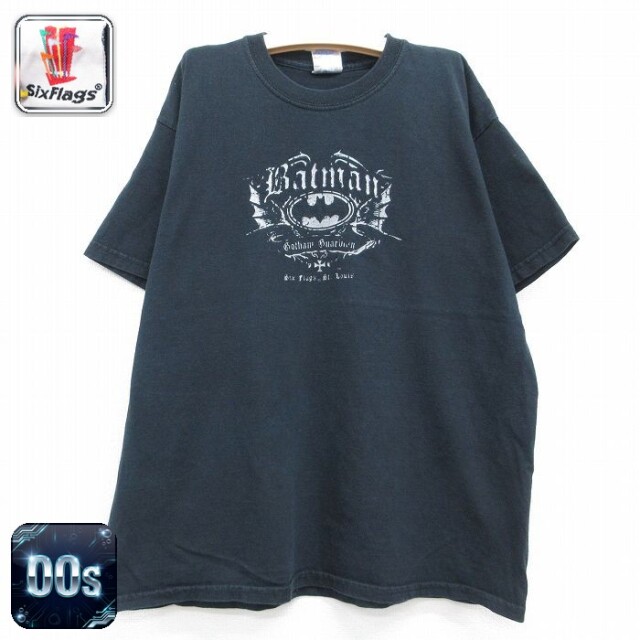 DCコミックス 00s 半袖Tシャツ バットマン ブラック キッズ | 古着