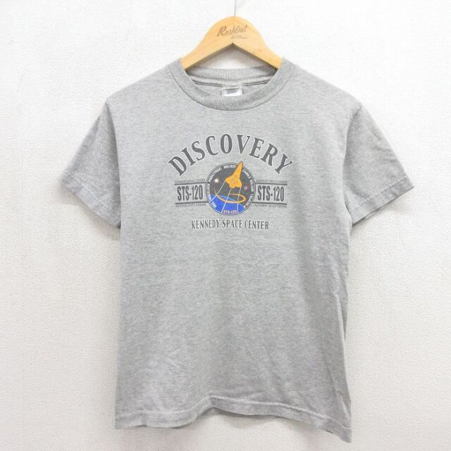 スペースシャトル 00s 半袖Tシャツ グレー キッズ | 古着