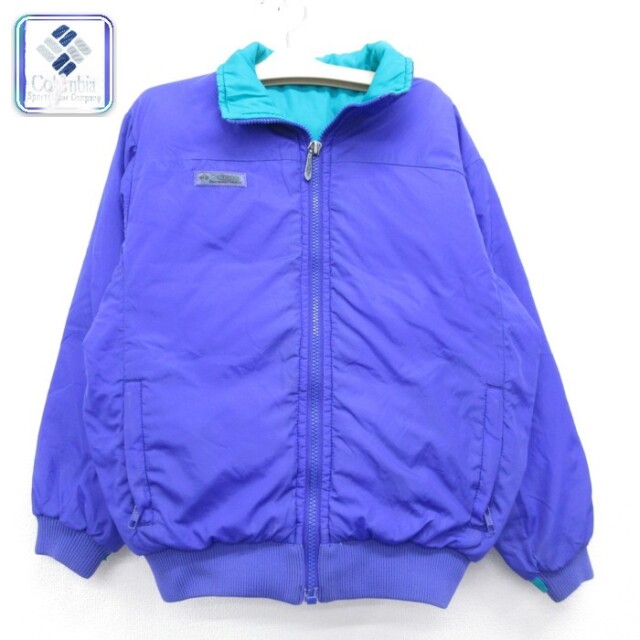 コロンビア 90s リバーシブルジャケット パープル キッズ | 古着