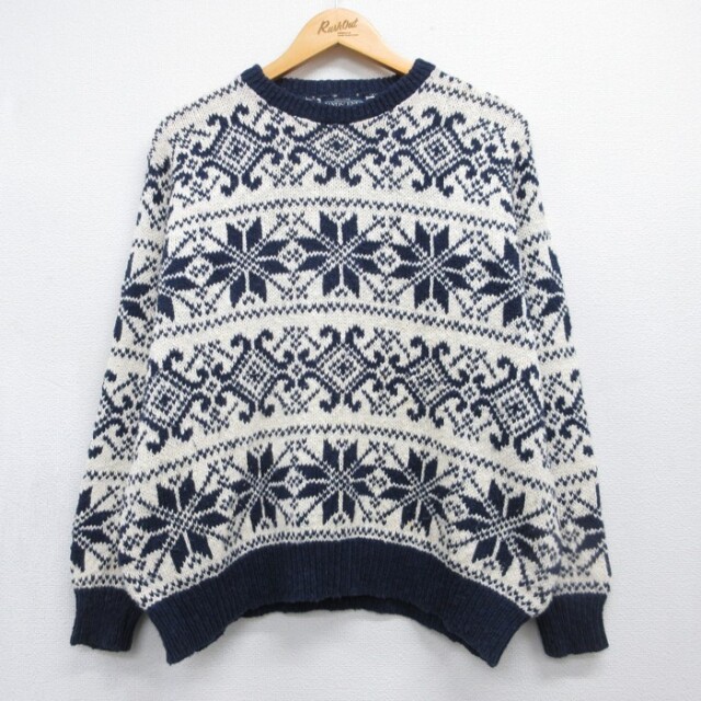 non Lands' End ランズエンド ウールセーター 90’s 古着通販 古着 LANDS'END ランズエンド 長袖 ニット レディース 90年代