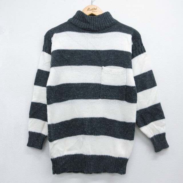 古着通販 古着 YarnWorks 長袖 ニット セーター レディース 胸ポケット