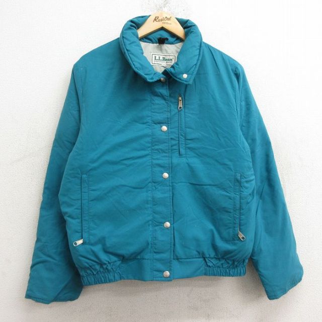 古着通販 古着 エルエルビーン 長袖 ダウン ジャケット レディース 80