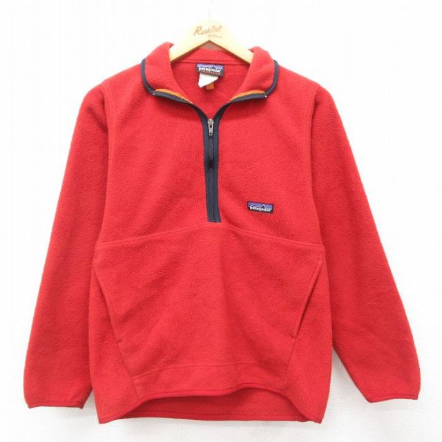 古着通販 古着 パタゴニア patagonia 長袖 ハーフジップ フリース 