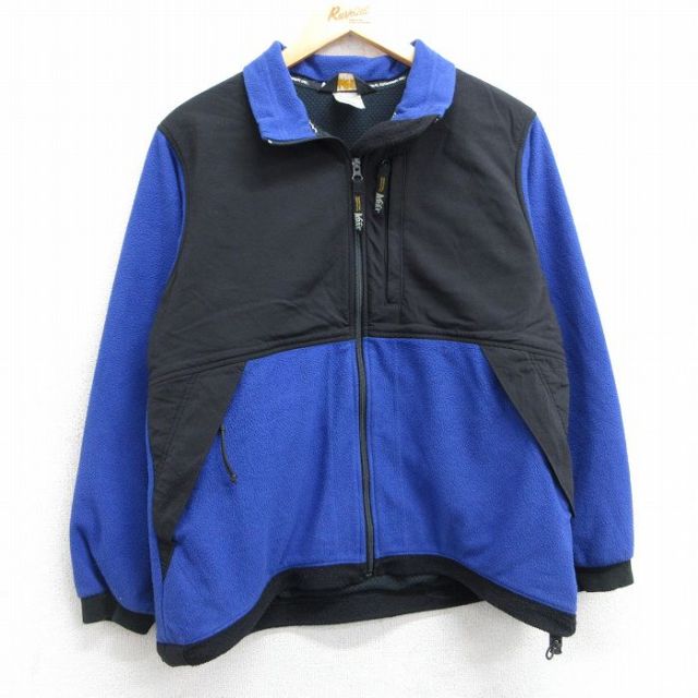 古着 アールイーアイ REI 長袖 フリース ジャケット レディース 90年代 90s USA製 紫他 パープル 25feb26 中古 アウター ジャンパー ブルゾン