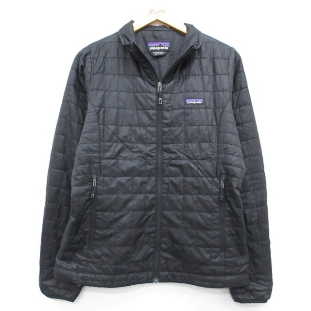 古着 パタゴニア patagonia 長袖 レディース メンズ ナノ パフ キルティング ポリエステル ブラック【spe】 26aug21