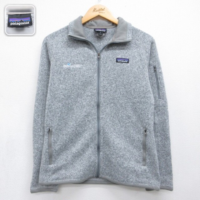 古着 パタゴニア patagonia 長袖 レディース ベター セーター ポリエステル グレー 霜降り 26aug25