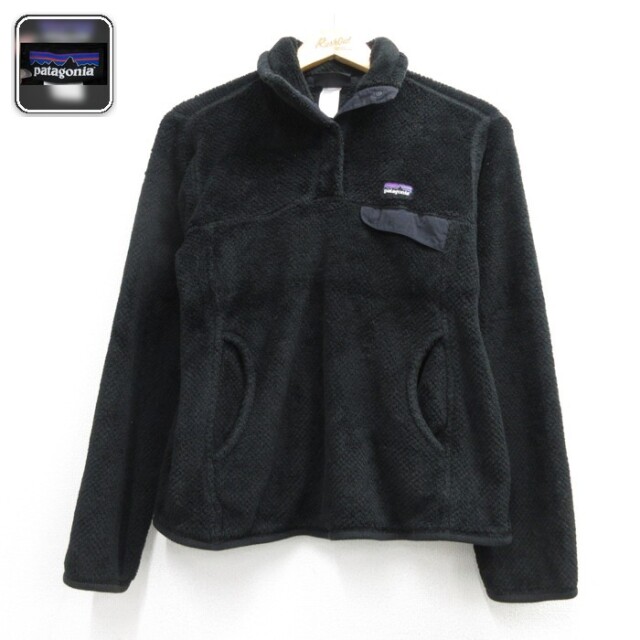 古着 パタゴニア patagonia 長袖 レディース ジャケット ポーラテック Re-Tool スナップT ポリエステル ブラック 26sep15
