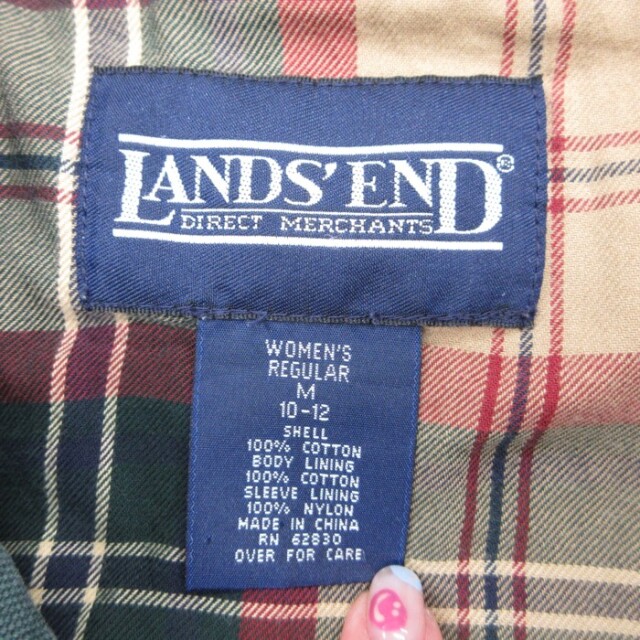 古着通販 古着 LANDS'END ランズエンド 長袖 レディース 90年代 90s