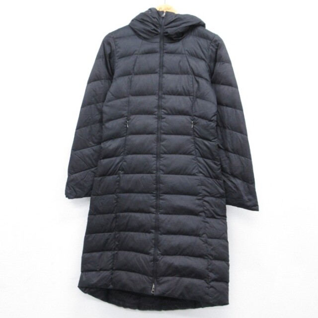 古着 パタゴニア patagonia 長袖 レディース ダウン コート ポリエステル ブラック【spe】 26sep18