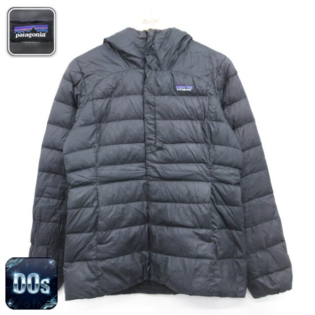古着 パタゴニア patagonia 長袖 パーカー レディース 00年代 00s ジャケット ダウン ポリエステル ブラック 26oct05