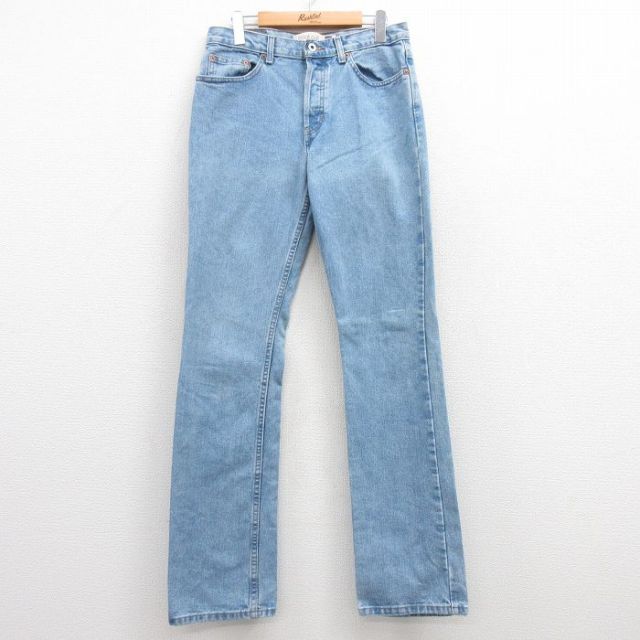 【50%OFF】古着 ギャップ GAP ジーンズ レディース 00年代 00s ブーツカット コットン 紺 ネイビー デニム 25jan17 中古 ボトムス ジーパン Gパン ロング パンツ