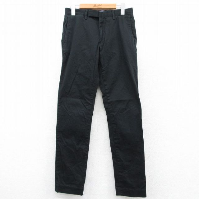 【20%OFF】古着 ラルフローレン Ralph Lauren ブランド スラックス パンツ レディース 黒 ブラック 25jan20 中古 ボトムス