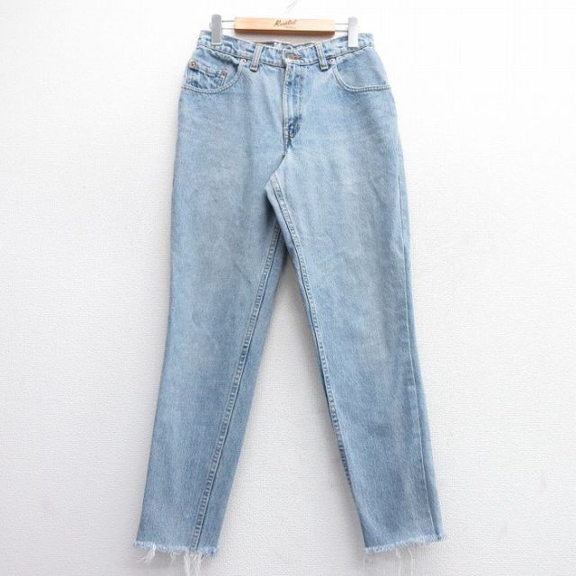 【20%OFF】古着 リーバイス Levis 560 ジーンズ レディース 00年代 00s テーパード 紺 ネイビー デニム 25feb17 中古 ボトムス ジーパン Gパン ロング パンツ