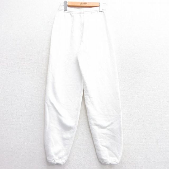 古着 ジャージーズ スウェット パンツ レディース 80年代 80s 無地 USA製 白 ホワイト 25feb17 中古 ボトムス