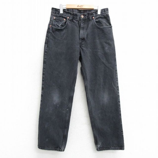 【50%OFF】古着 アリゾナジーンズ ジーンズ レディース 00年代 00s コットン 黒 ブラック デニム 25mar28 中古 ボトムス ジーパン Gパン ロング パンツ
