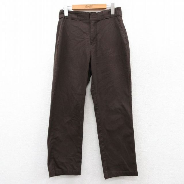 古着 ディッキーズ Dickies ワーク パンツ レディース 茶 ブラウン 25mar28 中古 ボトムス